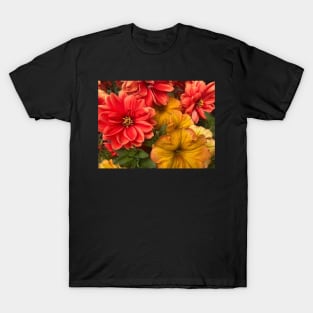 Fall Floral Splendor T-Shirt